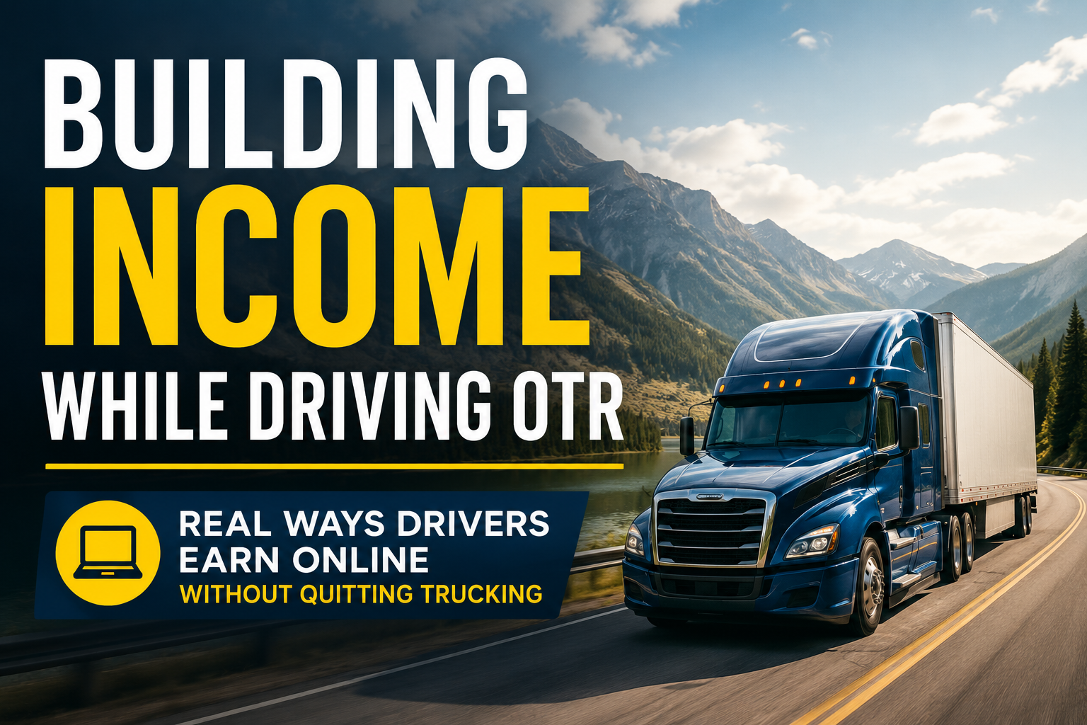 Building Income While Driving OTR in 2026 (Without Quitting Your CDL Job)